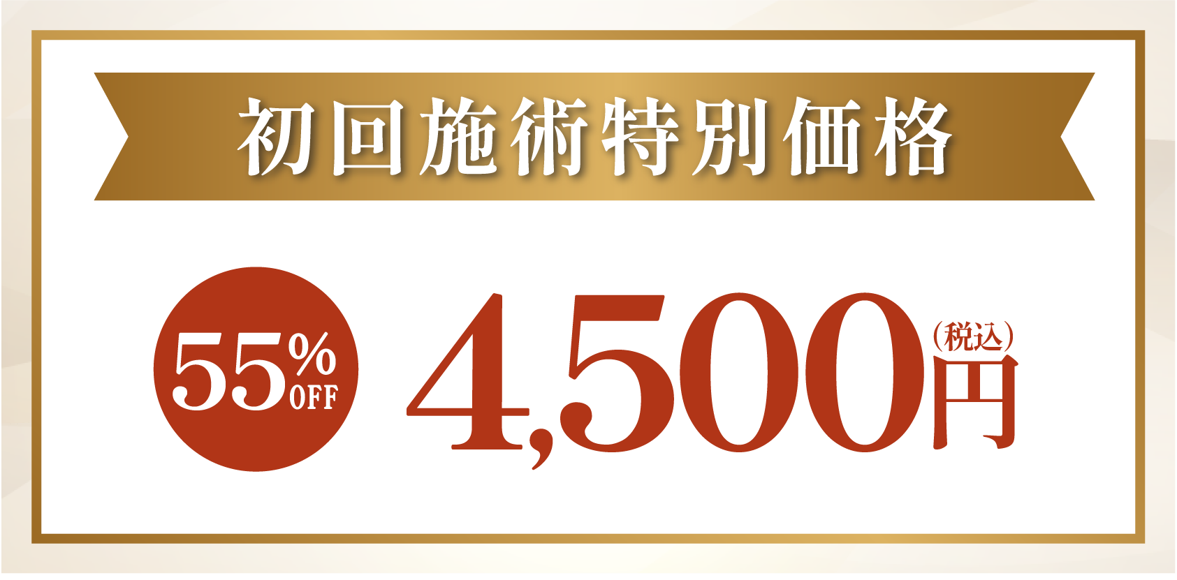 初回特別価格4500